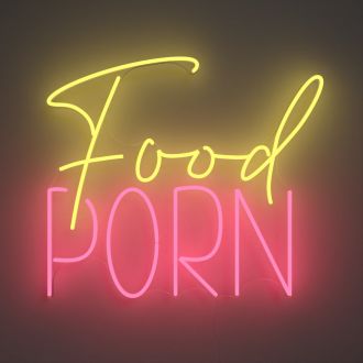 Food Porn Neon Sign MNE11008