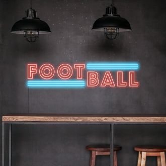 Football Neon Sign