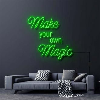 Frozen Make Your Own Magic Neon Sign