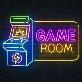 Game Room Arcade Neon Sign