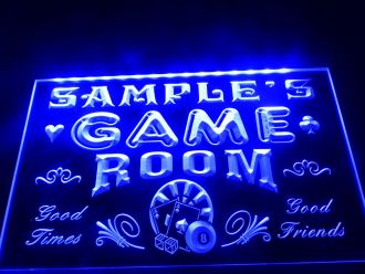 Game Room Man Cave Bar LED Neon Sign