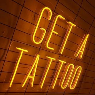 Get A Tattoo Neon Sign MC