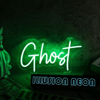 Ghost Green Neon Sign