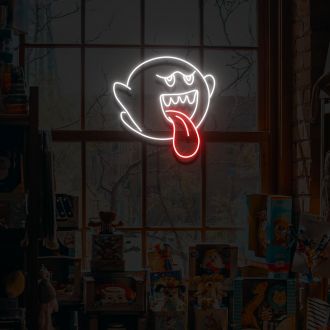 Ghost Mario Boo Neon Sign Lights Night Lamp Led Neon Sign Light For Home Party MG10262