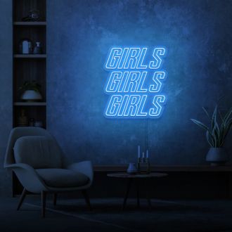 Girls Girls Girls Led Neon Sign For Decoration