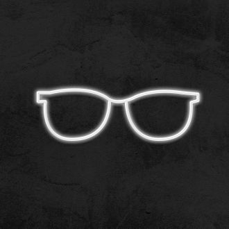 Glasses Neon Sign