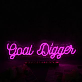 Goal Diggen Pink Neon Sign