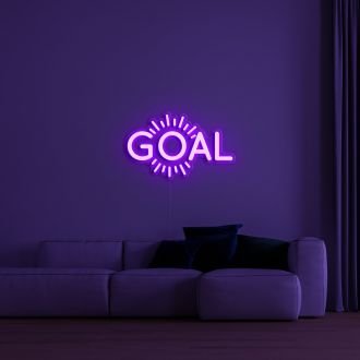 Goal Neon Sign