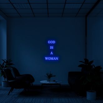 God Is A Woman Neon Sign