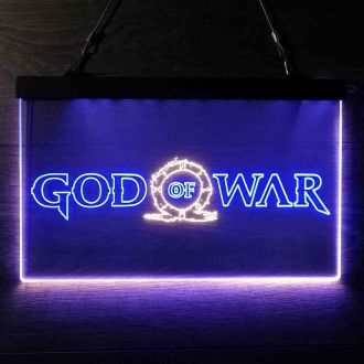 God of War Dual LED Neon Sign