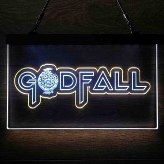 GodFall Dual LED Neon Sign