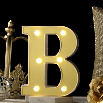 Gold 3d Marquee Letters Led Light Up Letters B Marquee Light