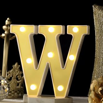 Steel Marquee Letter Gold Letters W High-End Custom Zinc Metal Marquee Light Marquee Sign
