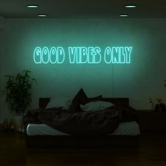 Good Vibes Only II Neon Sign