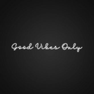 Good Vibes Only Sign Neon Sign