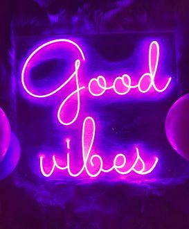 Good Vibes V4 Neon Sign
