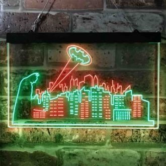 Gotham Batman Dual LED Neon Sign