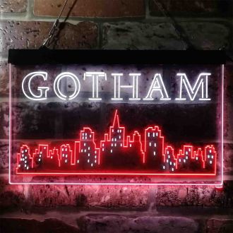 Gotham Dual LED Neon Sign
