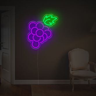 Grape For Kitchen LED Neon Sign
