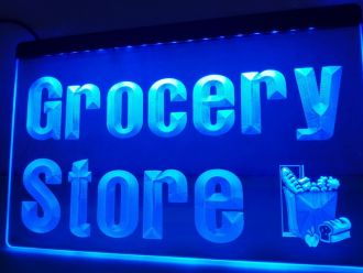 Grocery Store LED Neon Sign