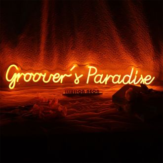 Grover'S Paradise Neon Sign