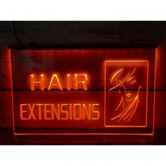 Hair Extensions Beauty Salon Shop LED Neon Sign