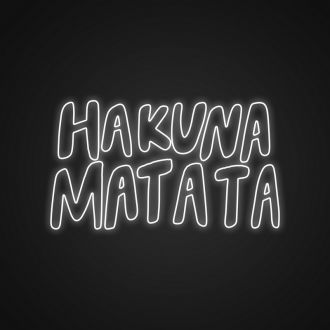 Hakuna Matata Neon Sign