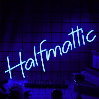 Halfmattic Neon Sign