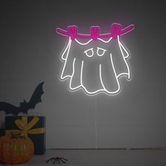 Halloween Hanging Ghost LED Neon Sign