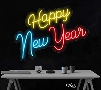 Happy New Year Led Neon Sign