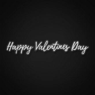 Happy Valentines Day Sign Neon Sign