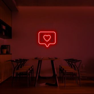 Heart Message Neon Sign