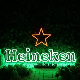 Heineken Green Neon Sign