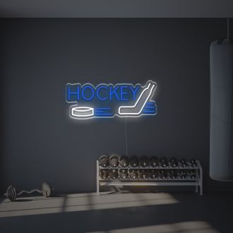 Hockey LED Neon Sign