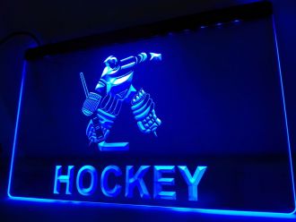 Hockey Training School Bar Club LED Neon Sign