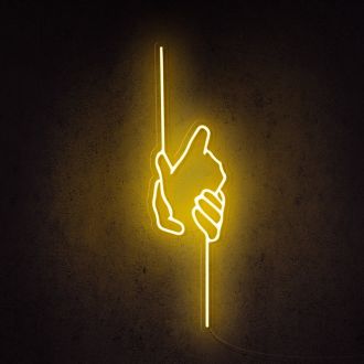 Holding On Neon Sign