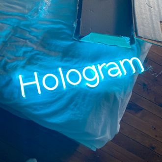 Hologram Neon Sign