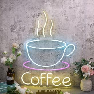 Hot Coffee Custom Neon Sign