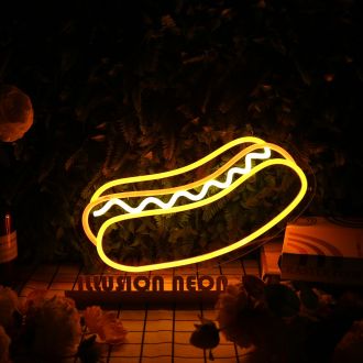 Hot Dog Custom Neon Sign