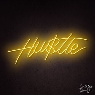 Hustle Lianev Collection Neon Sign