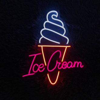 Ice Cream Neon Led Light Cream Coffee Wall Decor