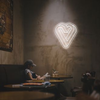 Infinity Heart LED Neon Sign