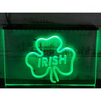 Irish Pub Shamrock Bar Club LED Neon Sign