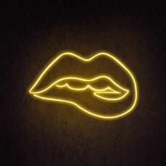 Irresistible Lips Neon Sign
