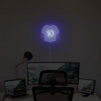 Jersey No10 Neon Sign