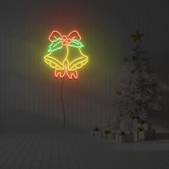 Jungle Bells Neon Sign Fashion Custom Neon Sign Lights Night Lamp Led Neon Sign Light For Home Party