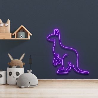 Kangaroo V2 Neon Sign