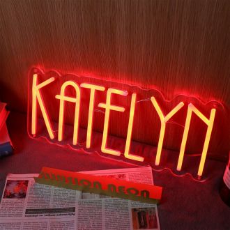 Katelym Red Neon Sign