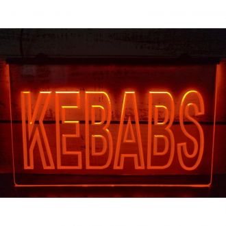 Kebabs v1 Cafe LED Neon Sign