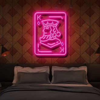 King Neon Sign